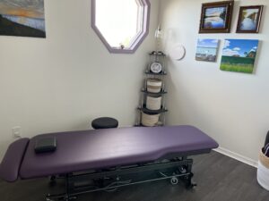 A picture of the inside of the Rivers Osteopathy clinic